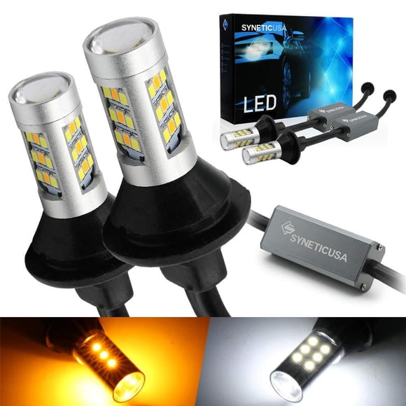 Bombilla LED Intermitente Syneticusa 3157 de Doble Color (Switchback)