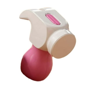 Genérico - Juguete Sensorial Interactivo De Bolsillo Con Martillo De Rábano Creativo Para Niños, Regalos Navideños, Color Rosa Y Blanco