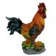 thumbnail image 3 of Resina Gallo Estatuilla Jardín Patio Adorno Granja Animal Decoración Rojo Marrón, 3 of 5