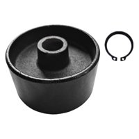 Ioensy - Rueda Para Gato Hidráulico De Suelo, Robusta Y Estable, Profesional, Universal, De Metal, Repuesto Para Rueda, Orificio De 88 Mm, 20 Mm