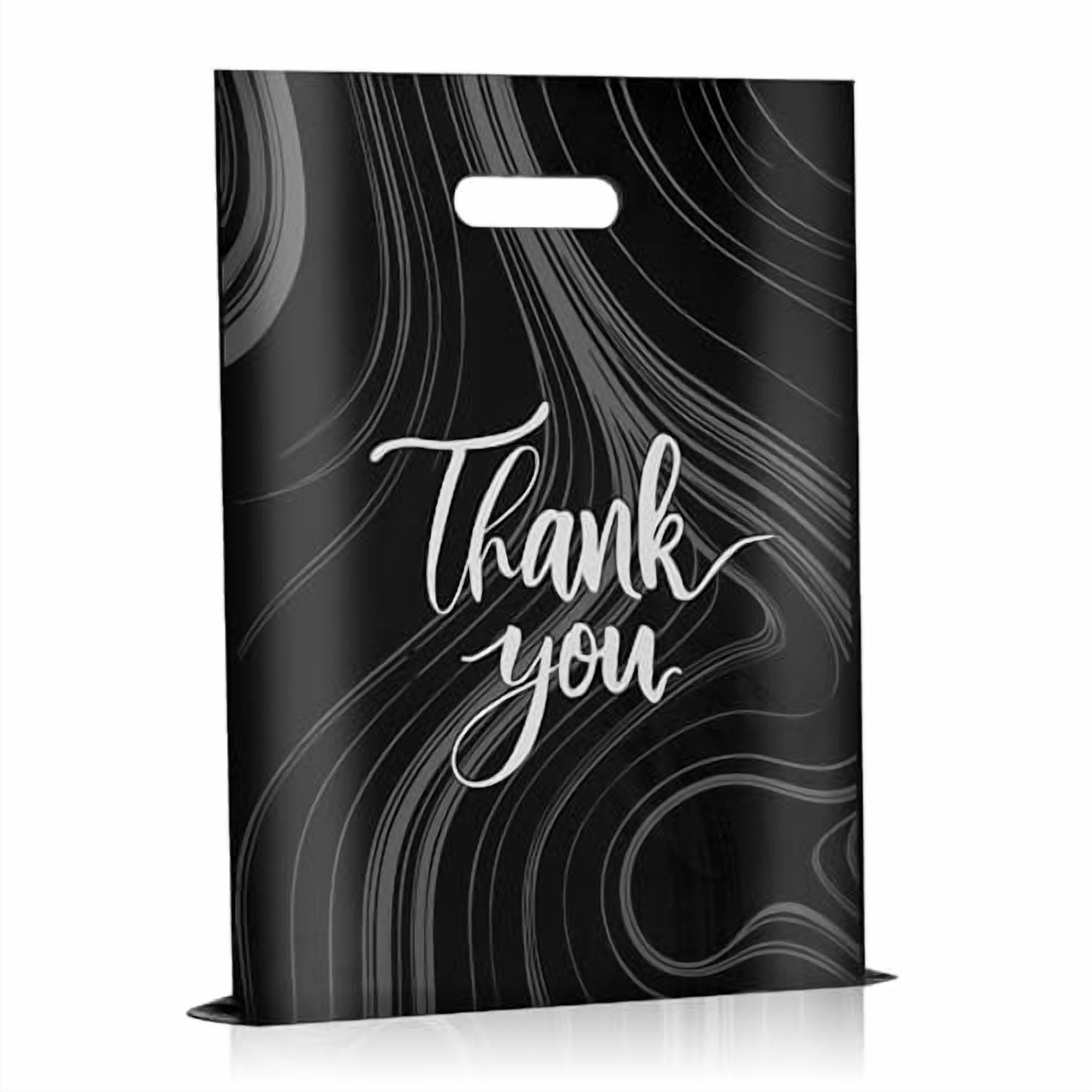 Djinnglory - Bolsas De Agradecimiento De Plástico 12 X 15 Pulgadas 100 Unidades Color Verde Azulado