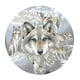 thumbnail image 3 of Kit de punto de cruz estampado para principiantes Patrón de lobo impreso 11CT 48 x 48 cm, 3 of 5
