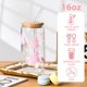 thumbnail image 5 of Vaso de vidrio ANABIUP con tapa mariposa y pajita 470 ml, 5 of 7
