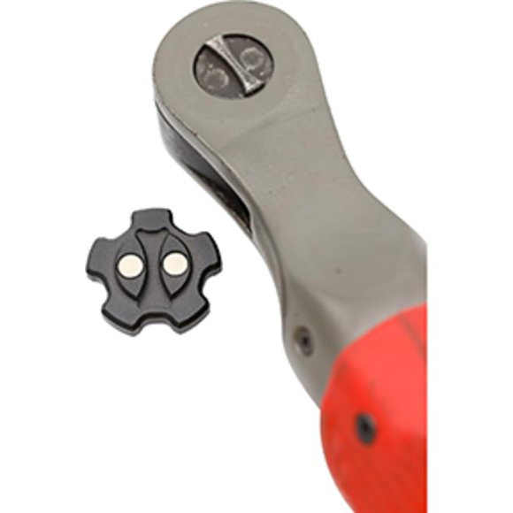 Perilla de Carraca MW-1™ Magnética Reversible de Un Dedo (Negra)
