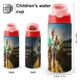 thumbnail image 2 of El Mago de la Ciudad EsmeraldaBotella de Agua con Tapa Pop Top de Un Toque, Acero Inoxidable, a Prueba de Fugas, para Deportes, Botella Infantil rosa 12 oz, 2 of 6