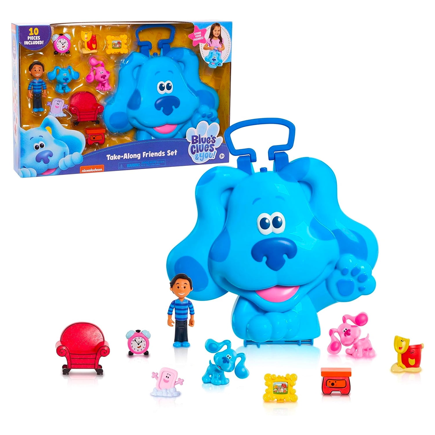 Hb Importaciones - Set Para Llevar "amigos" De Las Pistas De Blue 10 Piezas