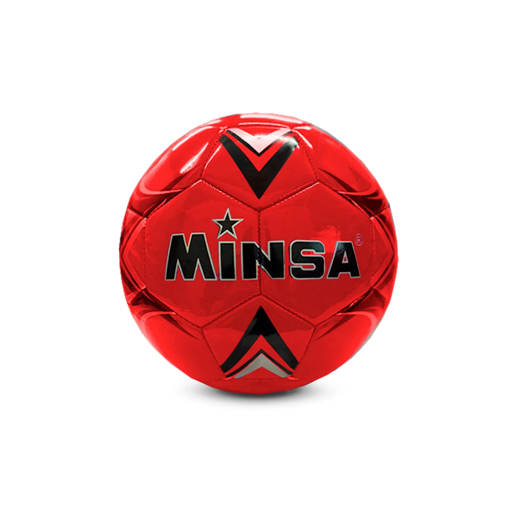 Sdmed - Balon Minsa - Futbol Modelo 8833 #5 - Rojo