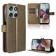 thumbnail image 3 of Funda Billetera para Motorola MOTO G86 5G con Ranuras y Soporte Marrón, 3 of 6