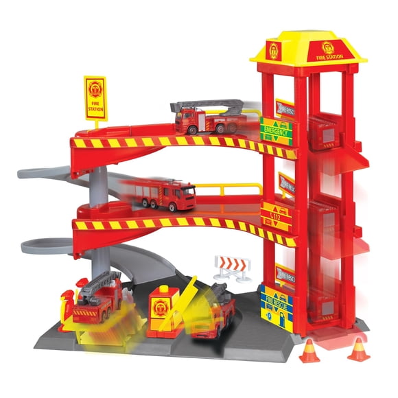Set de juego Estación de Bomberos DICKIE TOYS 43x28x30 cm