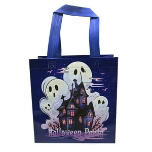 Bolsa Dulces Tela 22X22 Cm Halloween Big Party
