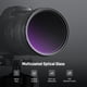 thumbnail image 4 of Filtro ND variable NEEWER 82 mm ND2-32 (1-5 paradas) con accesorios, 4 of 9