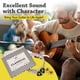 thumbnail image 2 of Juego de 6 cuerdas para guitarra Belfort Classical, revestidas de nailon, plateadas, 2 of 6