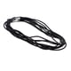 thumbnail image 4 of 10 Uds. Cadena De Collar De Cuerda De Cordón De Goma Negra De 3mm Con Cierre De Enchufe De Cobre De 50cm, 4 of 5