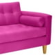 thumbnail image 4 of Sofa Retro 2c Felpa 04 Fucsia, 4 of 6