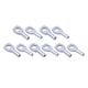 thumbnail image 2 of Paquete de 10 ojales de cuerda de alambre de acero, piezas de equipo de entrenamiento de fuerza de alta resistencia, accesorios de repuesto para , 6MM para cables de 6 mm, 2 of 5
