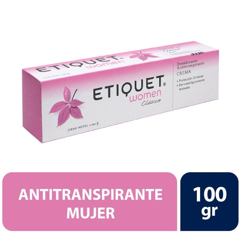 Desodorante Crema Women Clásico 100g 100 g Etiquet