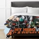 thumbnail image 2 of My hero academia Bedding Sets Cartoon Duvet Cover Lightweight 3 Piece Bet Sets for Kids Boys Girls, 2 of 5