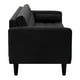 thumbnail image 5 of Sofa Retro 3c Felpa 00 Negro, 5 of 6
