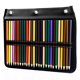 thumbnail image 1 of Estuche de lápices YOUSHARES con 3 argollas y 54 compartimentos, funda para lápices negra, 1 of 7