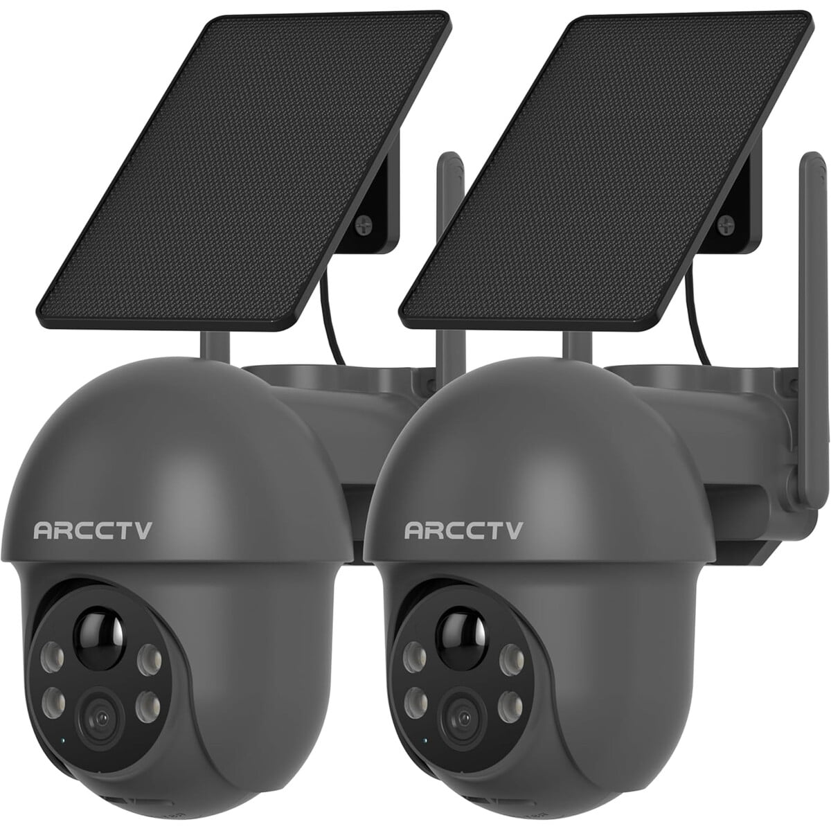 Camara Seguridad Exterior Arccctv 4mp Solar 360a Wifi