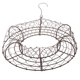 thumbnail image 1 of 26cm Marco De Guirnalda De Alambre De Hierro Suculento Macetero Planta 26cm Forma Redonda, 1 of 4