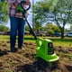 thumbnail image 2 of Cultivador eléctrico inalámbrico para jardín Earthwise de 20 V, 2 of 8