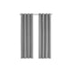 thumbnail image 1 of Panel de cortina Monarch Specialties Blackout 95H gris (juego de 2), 1 of 6