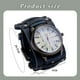 thumbnail image 4 of Accesorios Reloj de Cuero Retro Personalizado Pulsera de Cuero Ajustable para Hombre, 4 of 5
