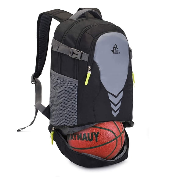 Mochila para básquet Bseash de 35 L con compartimento inferior para balón