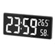 thumbnail image 1 of Reloj De Pared Digital LED Grande Con Temperatura Interior Blanco, 1 of 3