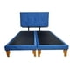 thumbnail image 2 of Cama Europea King Felpa Azul, 2 of 3