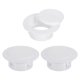 thumbnail image 1 of Uxcell 3 piezas PP Tapa de Agujero de Pared de Aire Acondicionado 2.4" (60mm) Ajuste para Agujero de 2.4-2.7" Blanco, 1 of 6