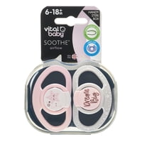 Vital Baby - Pack 2 Chupetes 6-18 Meses ""Dream Big"". Vitalbaby