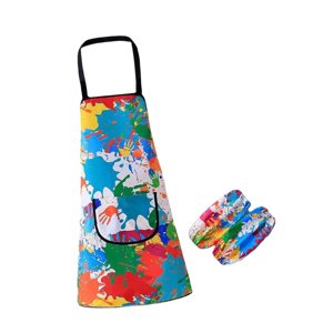 Bothyi - Art Del Delantal De Regalo De Cumpleaños Suave Delantal Portátil De Niños Portátiles Para Cocinar