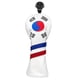 thumbnail image 1 of Fundas Para Cabeza De Palos De Golf, Cubiertas Para Cabeza Con Bandera De Corea, Duraderas Para Woods UT, 1 of 5