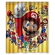 thumbnail image 1 of Cortina de ducha Super Mario Luigi, juego de cortina de baño con ganchos, tamaño 60 x 72 pulgadas, 1 of 3