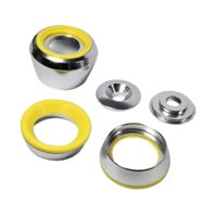 Ioensy - Tubas De Extremo Tapas Decoración De Piezas Accesorios De Gimnasio Para Entrenamiento De Levantamiento De Pesas 25 Mm