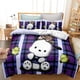 thumbnail image 1 of Anime 3 Piece Bedding Set for Boys Girls Adult 3D Printed Cartoon Duvet Cover Set Comforter Cover Lightweight Quilt Cover, 1 of 5