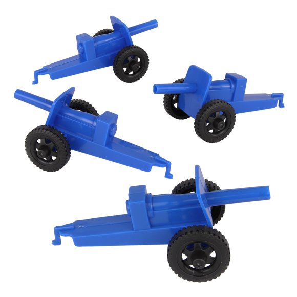 Set de 4 Cañones de Artillería M3 Azul Ejército de Juguete Tim Mee