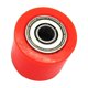thumbnail image 1 of Guía De Rueda De Polea Tensora De Rodillo De Cadena Para CRF YZF RMZ KLX Rojo, 1 of 3