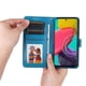 thumbnail image 2 of Funda tipo cartera FOXDOCK para Samsung Galaxy M53 5G , diseño girasol en relieve, cuero PU, cierre magnético, soporte y tarjetero, 2 of 5