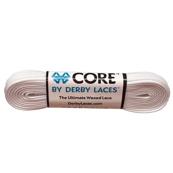 Cordones Lace Derby CORE Narrow de 6 mm, encerados para patines y zapatos