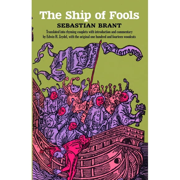 Libro Dover Publications – La Nave de los Locos (Sátira)