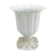 thumbnail image 1 of Florero Metal Blanco, 1 of 3