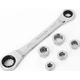 thumbnail image 2 of Juego / Set Llave Doble Chicharra Con Anillos 6 Pcs Kamasa, 2 of 3
