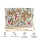thumbnail image 5 of Bolso de mano Pretty Robes Clutch con cuentas floral nupcial, 5 of 9