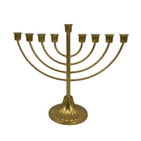 Magideal - Candelabro Judío, Decoración De Hanukkah, Menorah, Regalos Navideños, Adornos, Candelabro Judío Para Estante De Gabinete De Dormitorio , 9 Sucursal