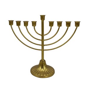 Magideal - Candelabro Judío, Decoración De Hanukkah, Menorah, Regalos Navideños, Adornos, Candelabro Judío Para Estante De Gabinete De Dormitorio , 9 Sucursal