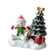 thumbnail image 1 of Estatua Navideña Muñeco De Nieve Árbol Decoración Navideña Para Estantería Mesa, 1 of 3