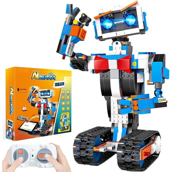 Robot Armable OKK 635 Piezas Control Remoto y App STEM